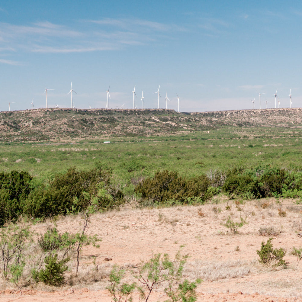 ELECTRIC WINDMILLS ON THE MESA IMAGE