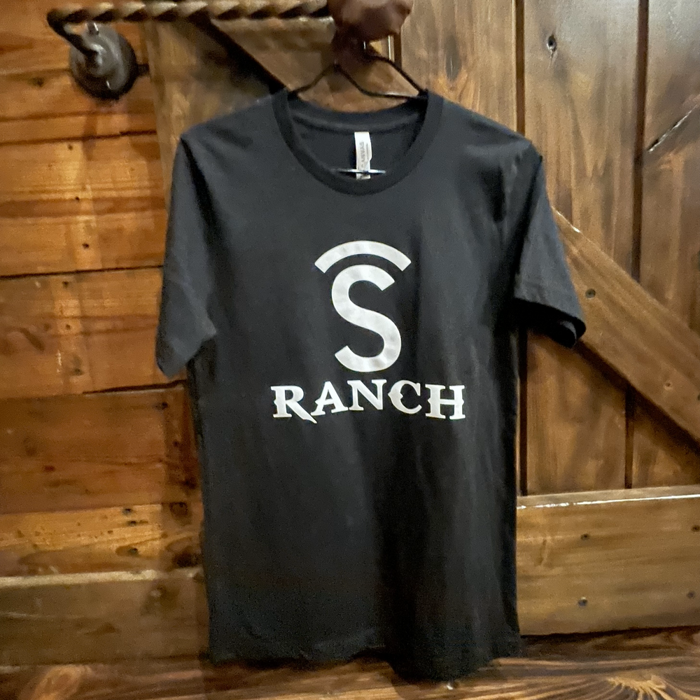 Covered S Ranch Black Adult Tee