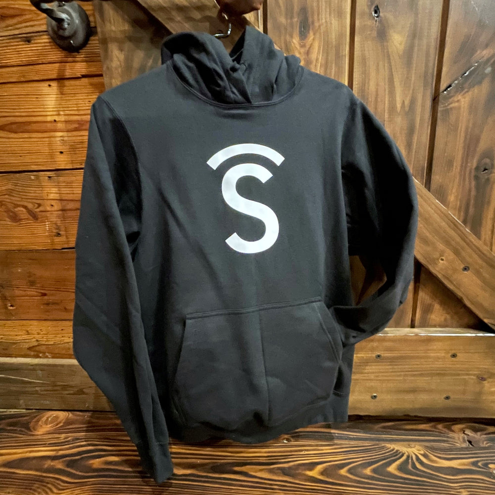 Covered S Ranch Black Adult Hoodie