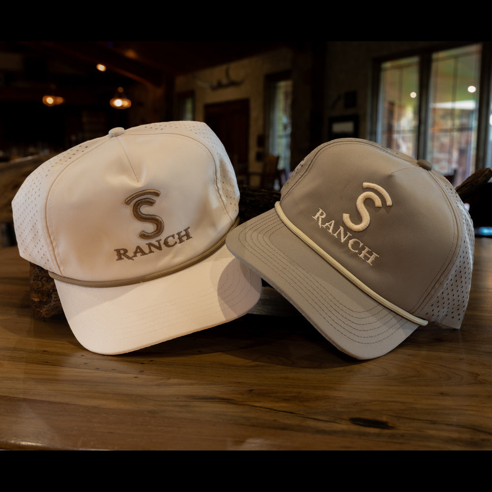 Covered S Ranch Performance Rope Cap