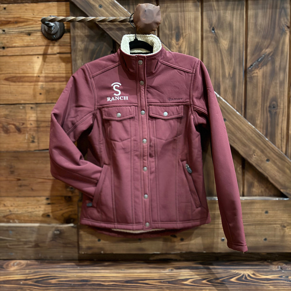 Covered S Ranch Tawny Port Softshell Jacket New Style!
