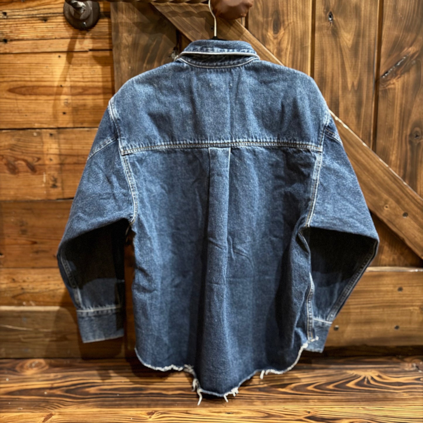 
                  
                    Covered S Ranch Women's Denim Shirt Jacket New Style!
                  
                