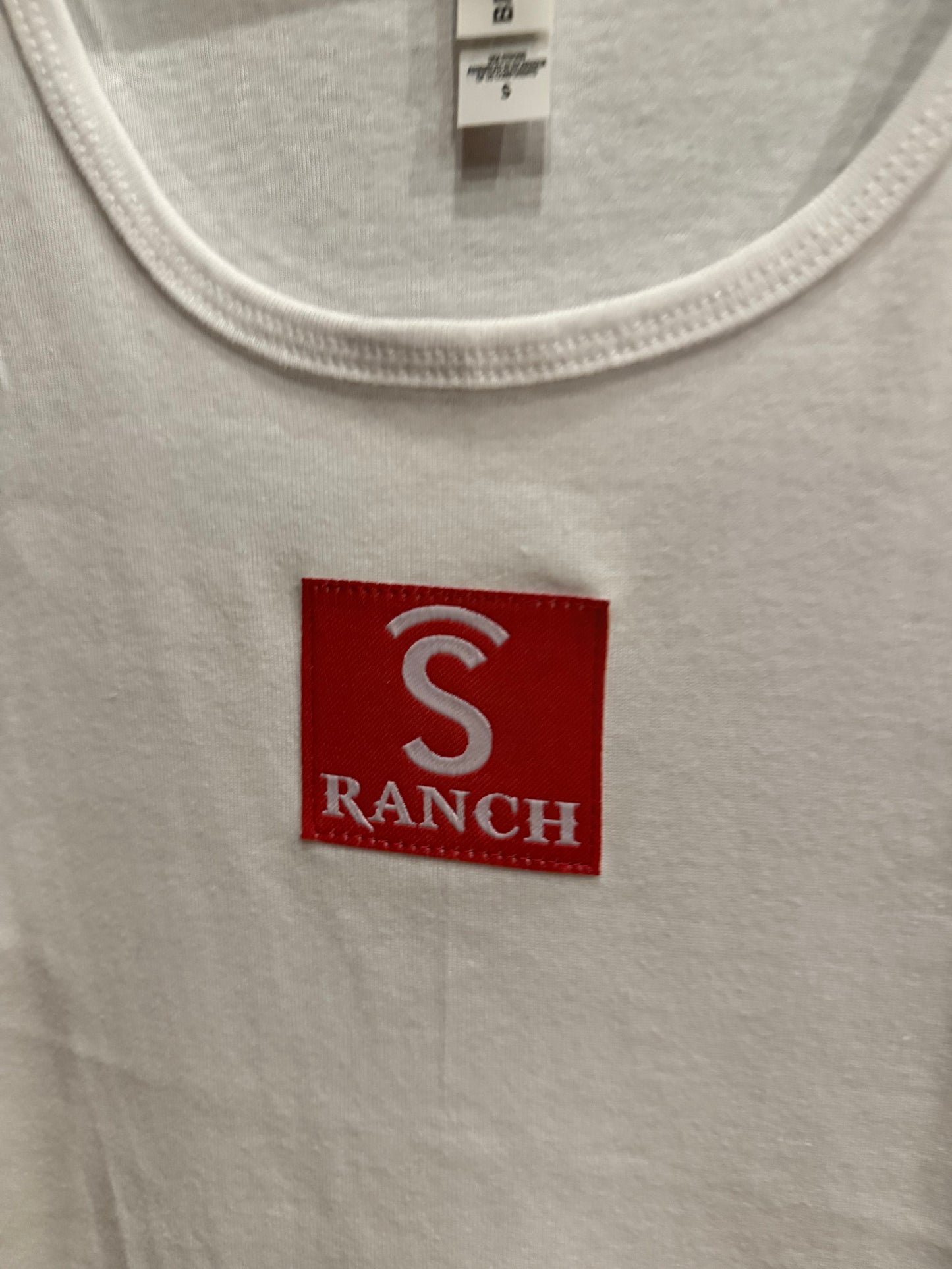
                  
                    Covered S Ranch Baby Rib Tank with Red Patch
                  
                