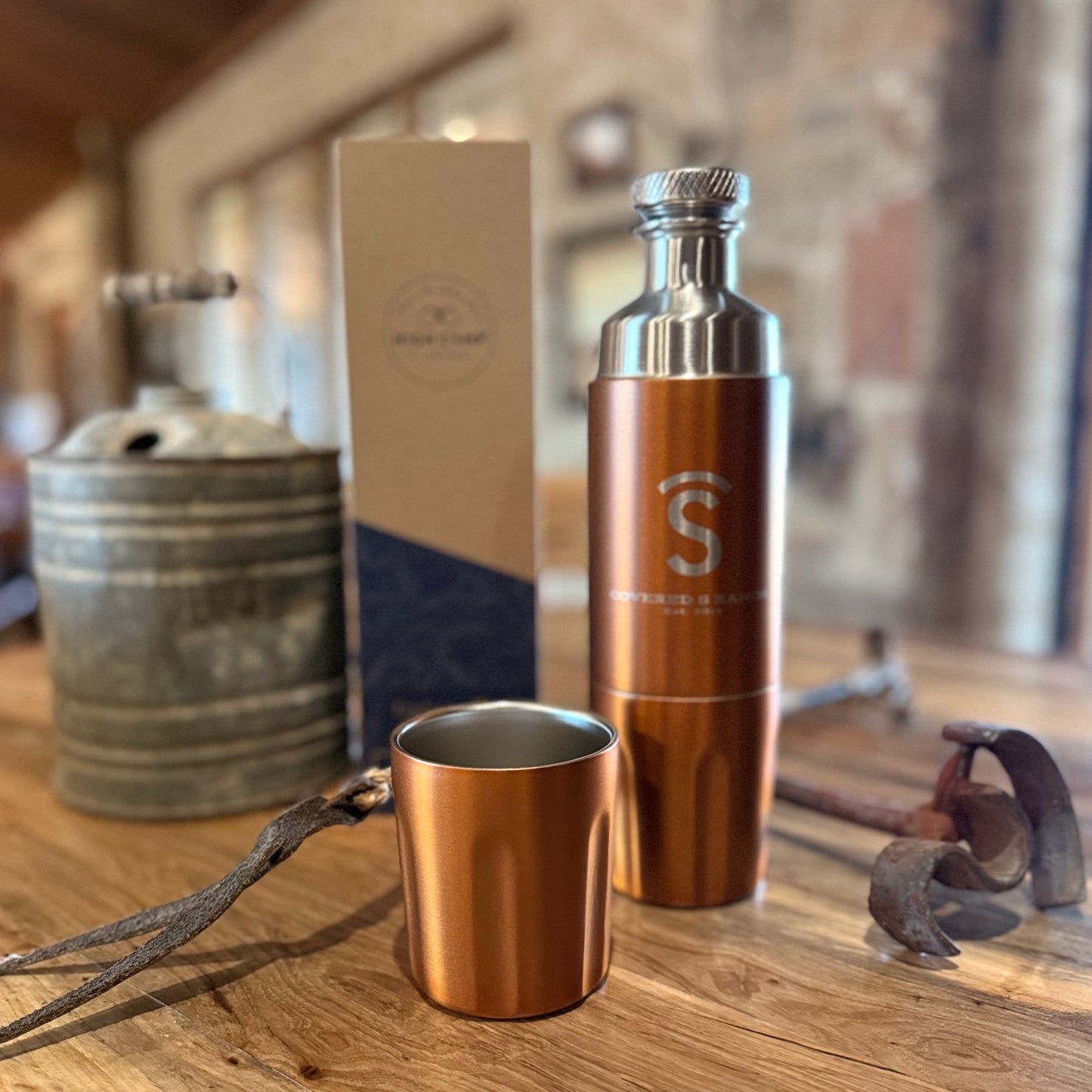 
                  
                    Covered S Ranch Firelight 750ml Flask
                  
                