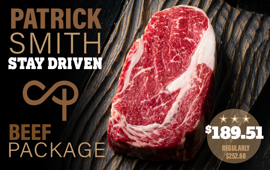 Patrick Smith STAY DRIVEN Beef Package