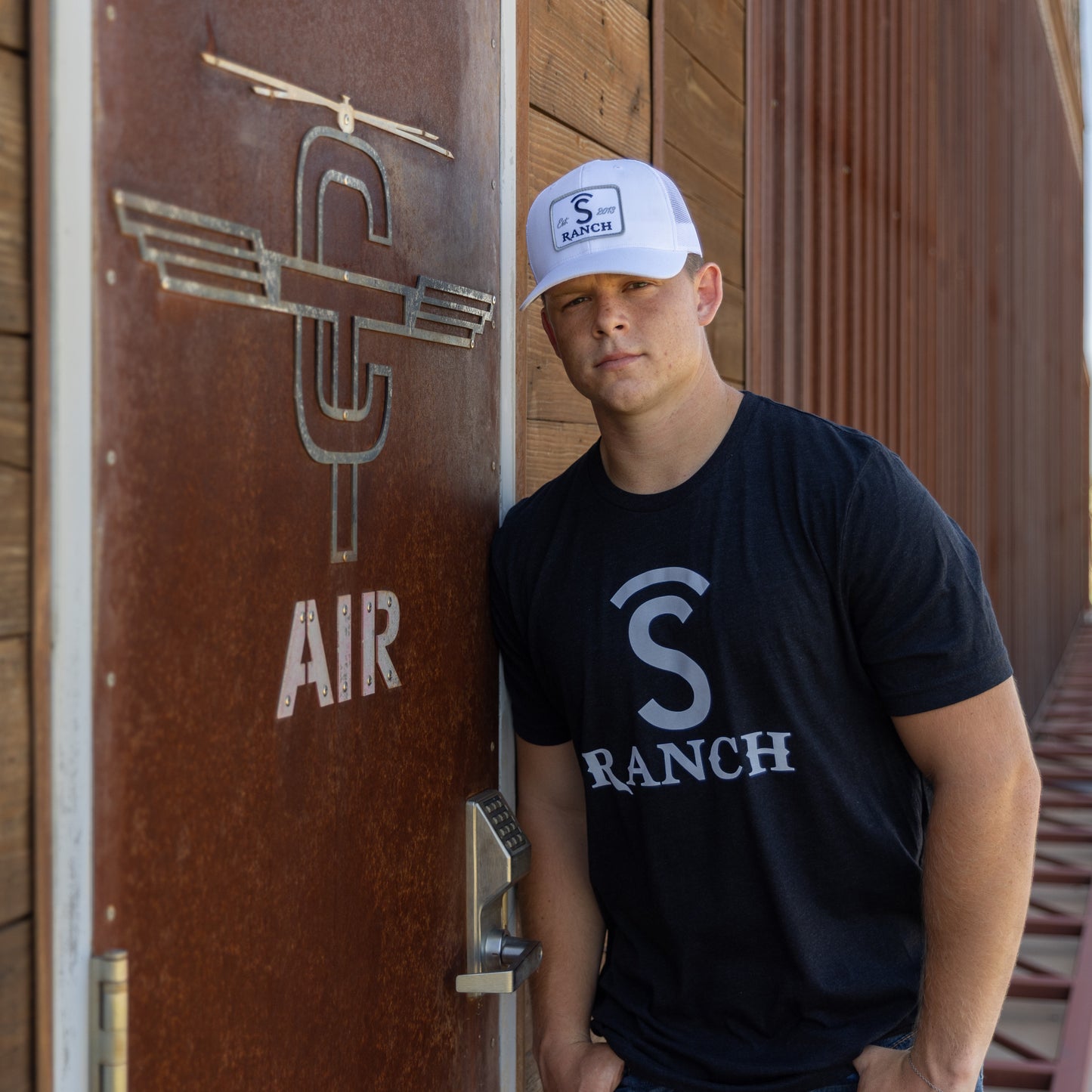 
                  
                    Covered S Ranch White Cap with Patch
                  
                